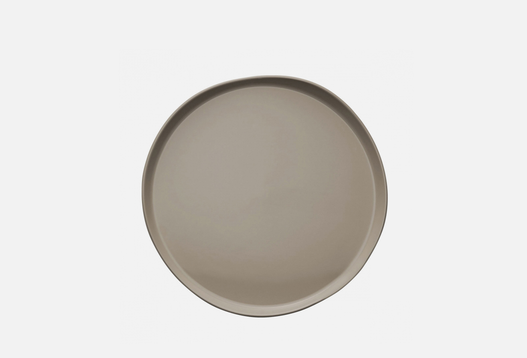 Изображение товара Обеденная тарелка Degrenne BRUME TAUPE коричневая 26 см