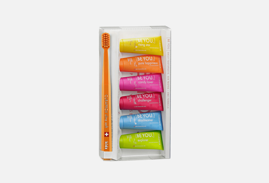 Изображение товара Набор: Уход за полостью рта CURAPROX Be You Mix set Kids