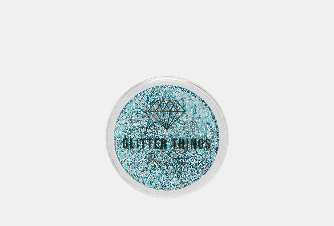 Изображение товара Гель-блестки для лица тела волос Glitter Things Beauty Снегурочка 5 мл