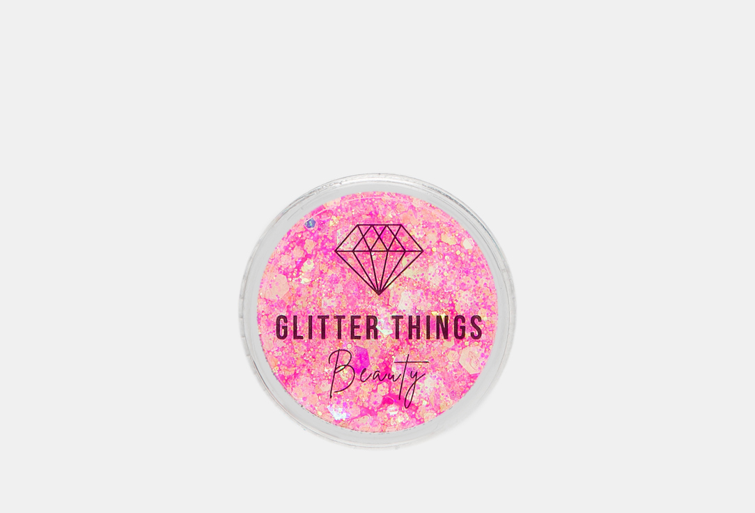 Гель-блестки для лица,тела, волос Glitter Things Beauty Pink Panther 
