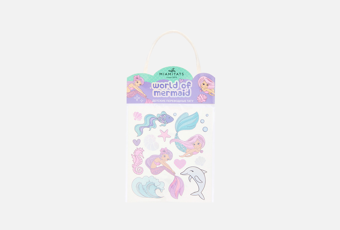 Изображение товара Переводные тату MIAMITATS KIDS World of Mermaid