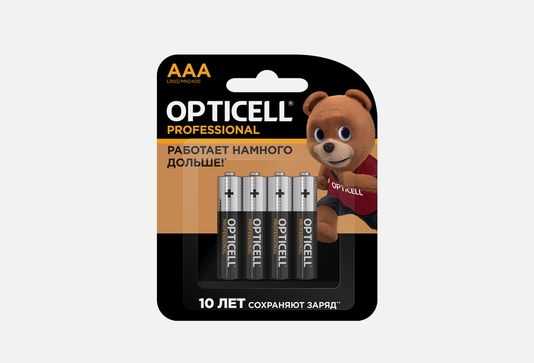 Батарейки OPTICELL PROFESSIONAL AAA 4 шт