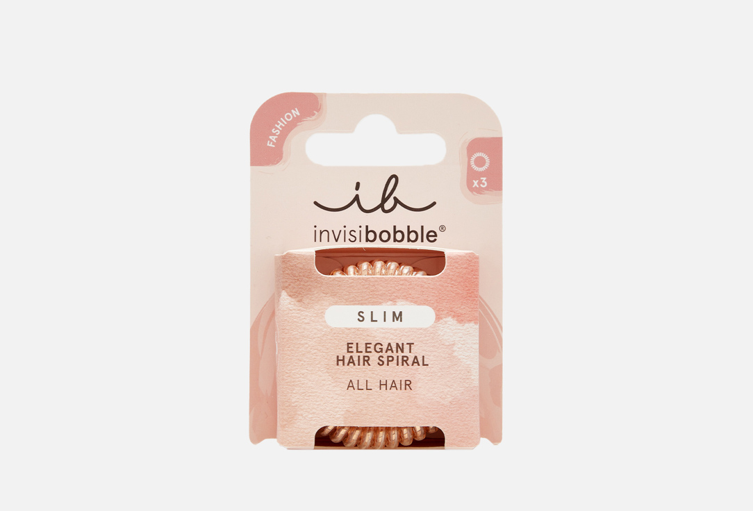 Изображение товара Резинка-браслет для волос Invisibobble SLIM Bronze Me Pretty стильный аксессуар