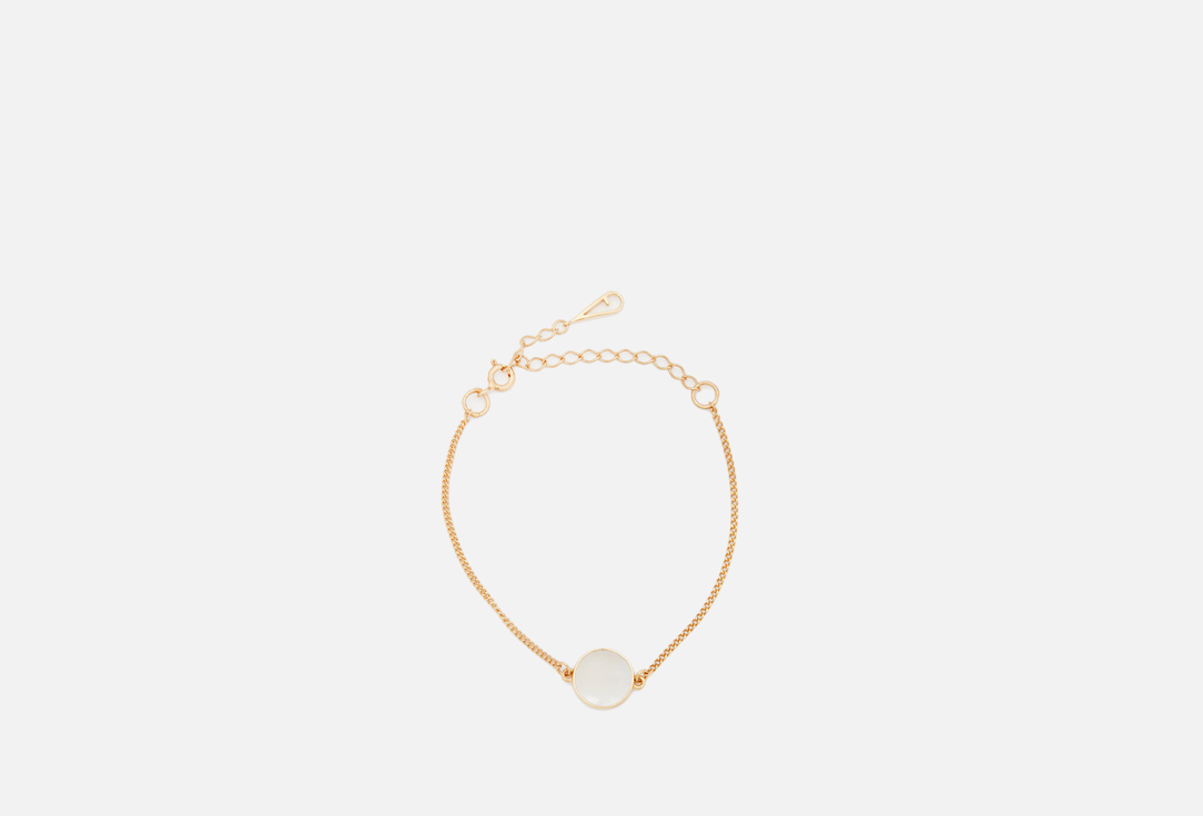 Изображение товара Серебряный браслет с позолотой и перламутром Darkrain Moria для женщин