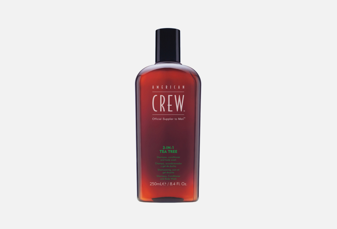 Изображение товара Шампунь-гель для душа 3 в 1 AMERICAN CREW TEA TREE