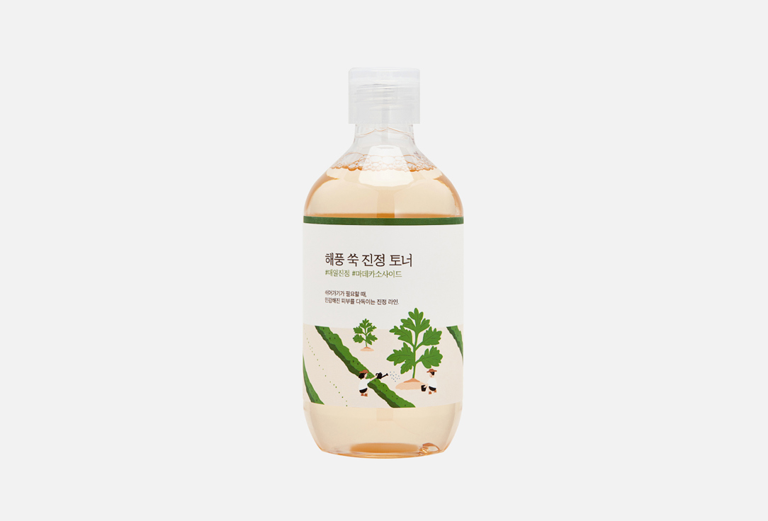 Успокаивающий тонер для лица Round Lab Mugwort calming toner 