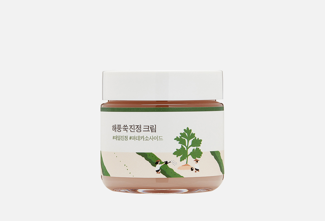 Изображение товара Успокаивающий крем для лица Round Lab Mugwort calming cream