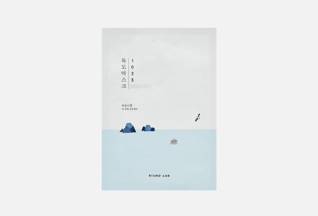 Изображение товара Увлажняющая тканевая маска для лица Round Lab 1025 dokdo hydrating water gel mask