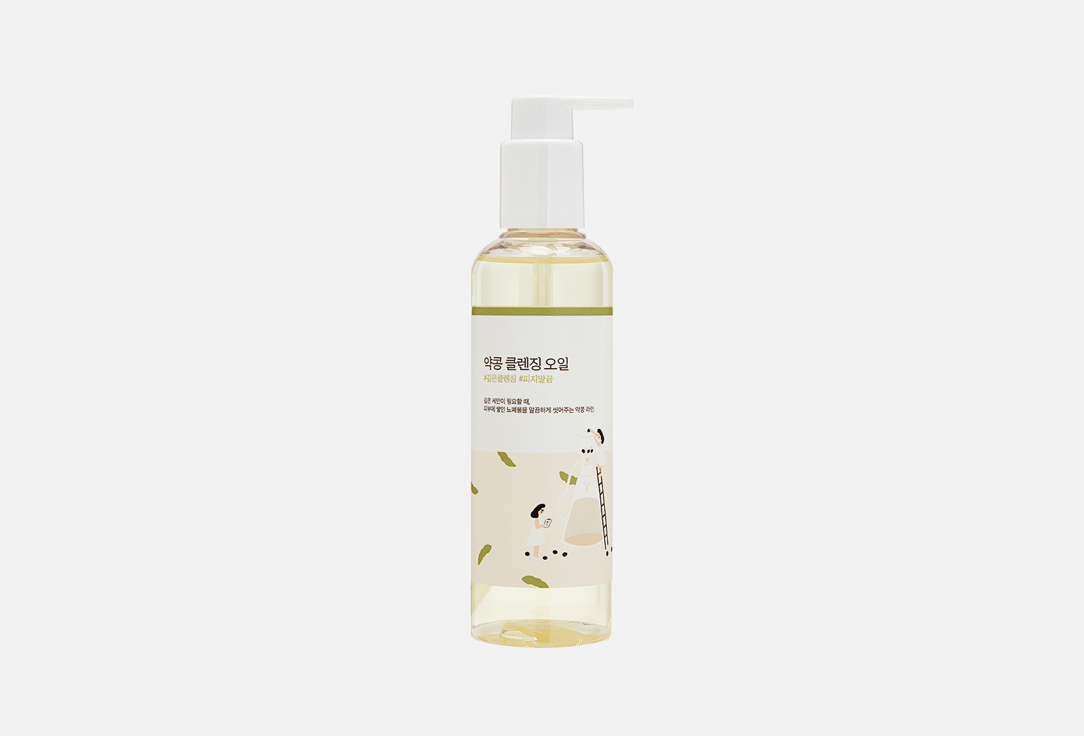 Гидрофильное масло для лица ROUND LAB Soybean cleansing oil 200 мл гидрофильное масло для лица nature republic forest garden chamomile cleansing oil 200 мл