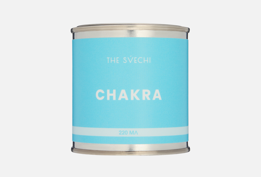 

Свеча THE SVECHI, Белый, Chakra 220 мл