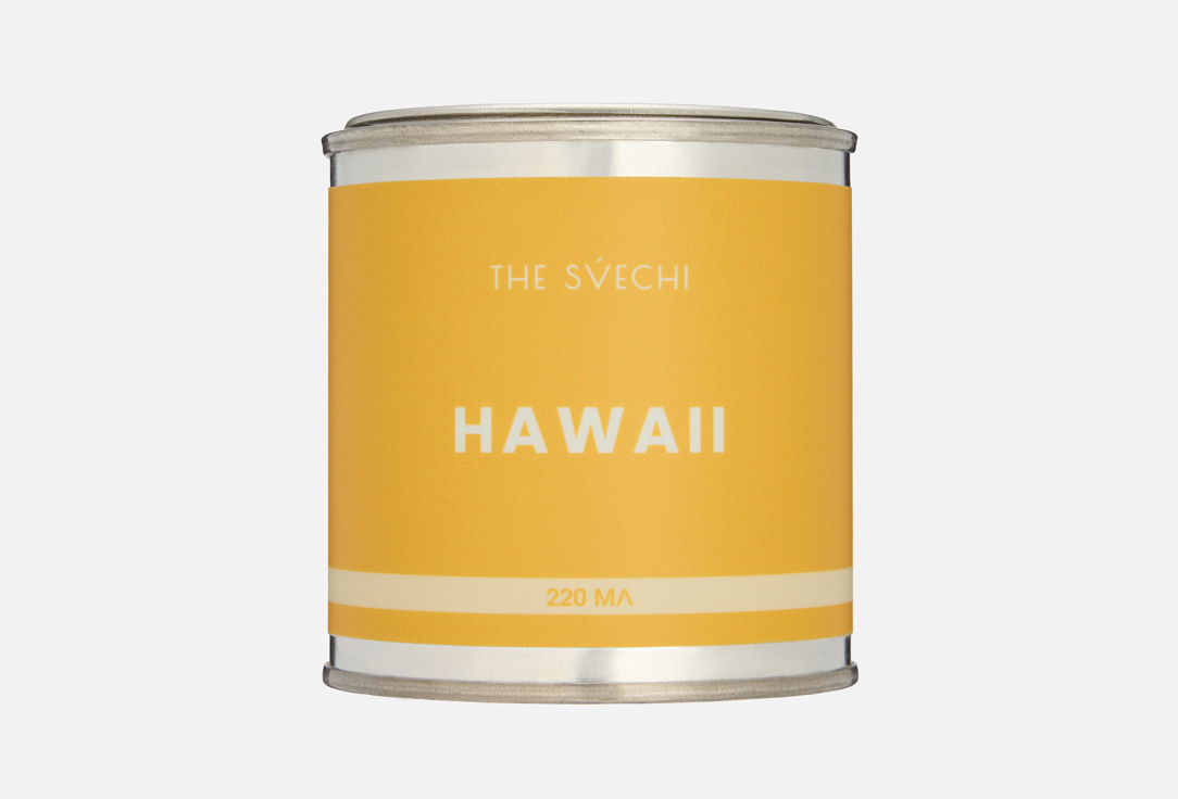 

Свеча THE SVECHI, Белый, Hawaii 220 мл
