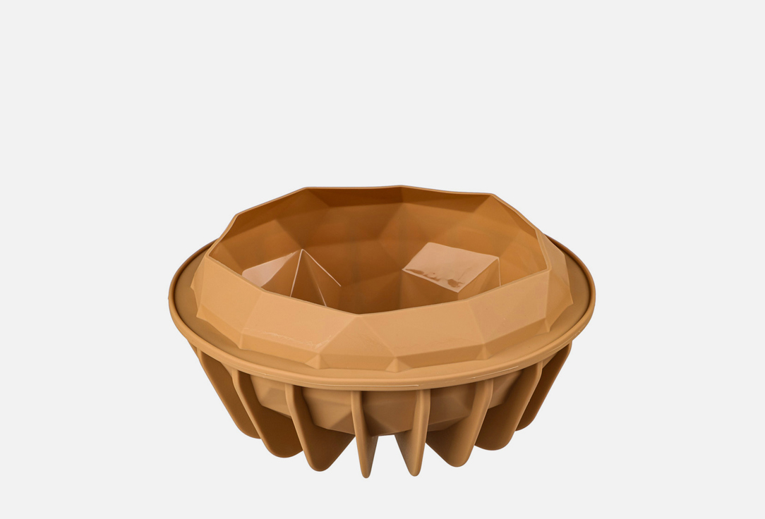 

Форма для приготовления торта BY, Коричневый, Grani 21х9 см 1 шт