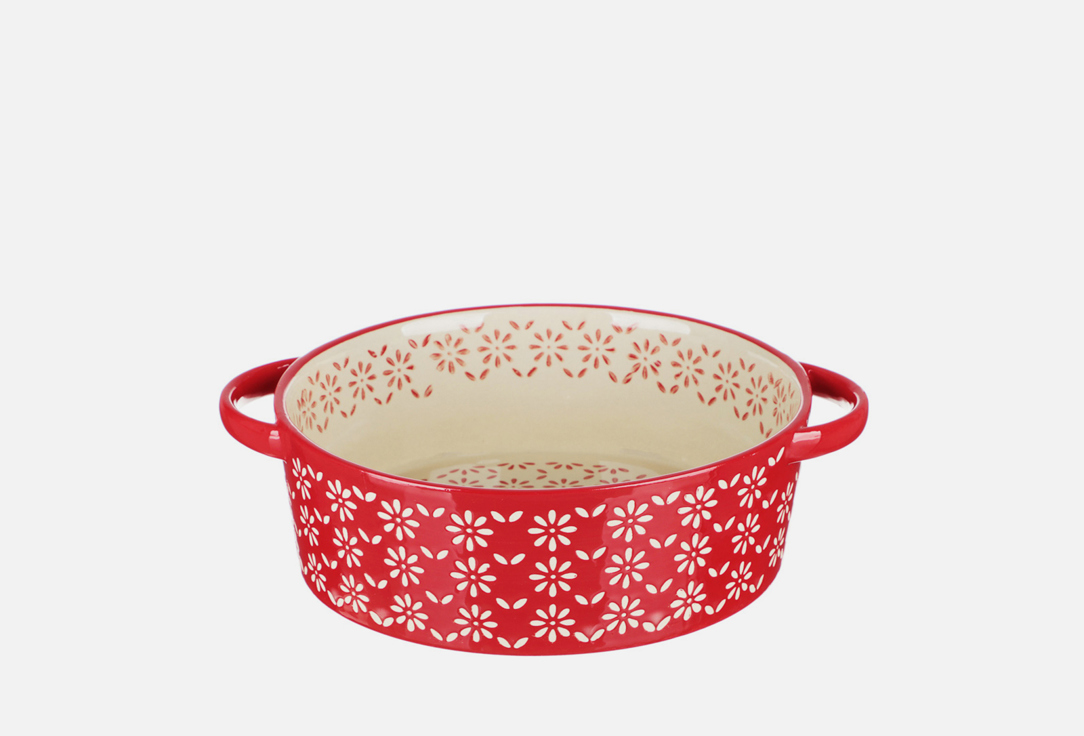 

Форма для запекания и сервировки BY, Красный, Красный 25,5х21 см 1800 г