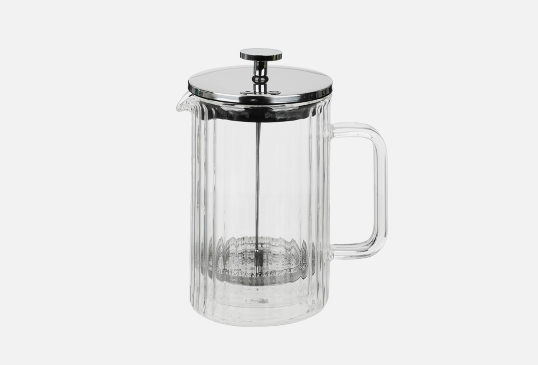 

Френч-пресс BY, Прозрачный, Kiver 600 мл