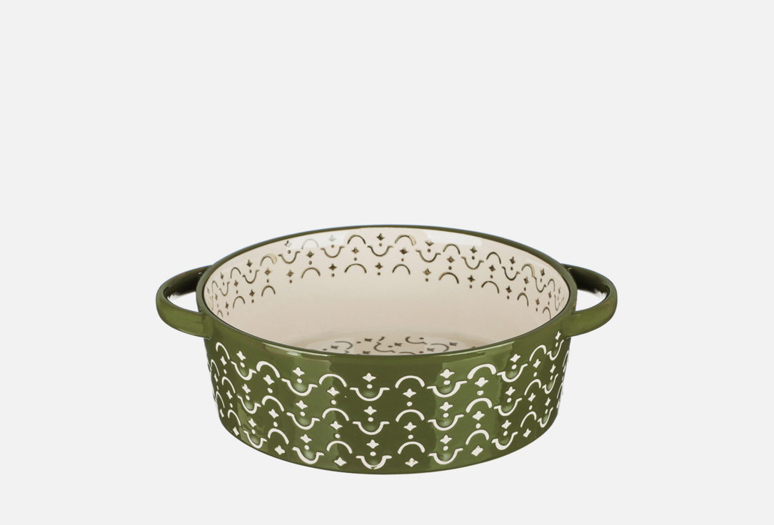 

Форма для запекания и сервировки BY, Зеленый, Зеленая 25,5 х 21 см 1800 мл