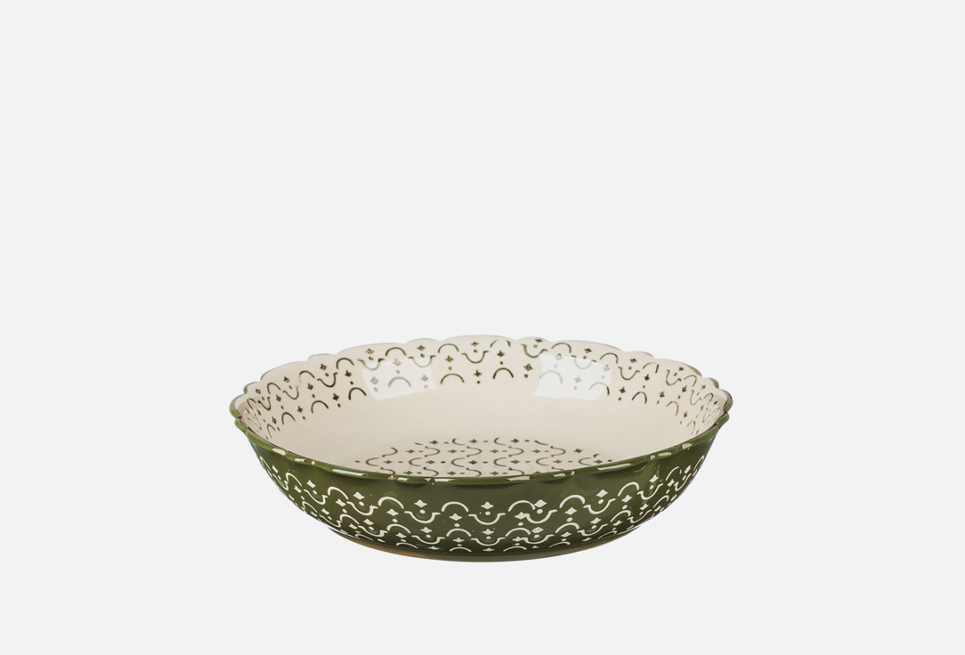 

Форма для запекания и сервировки BY, Зеленый, Зеленый 25,5 х 5,5 см 1600 мл