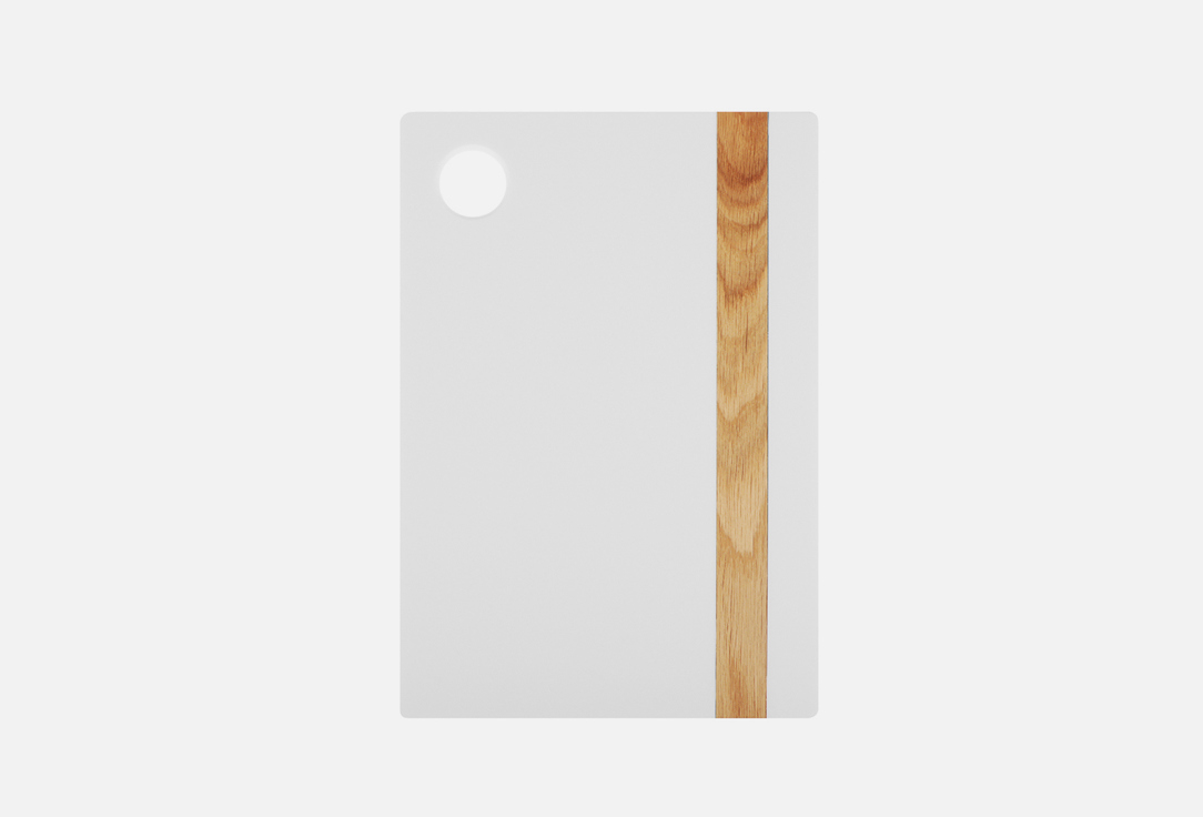 

Доска разделочная BY, Белый, Oak lamps white 1 шт