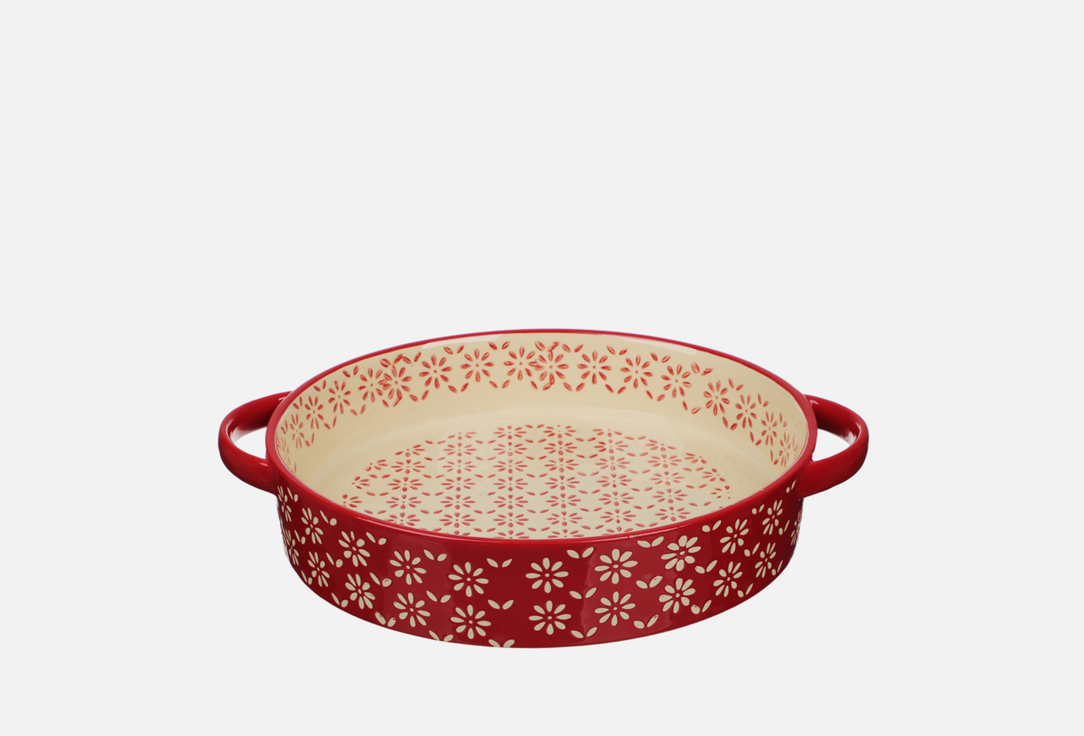 

Форма для запекания и сервировки BY, Красный, Красная 30,5 х 26 см 1600 мл