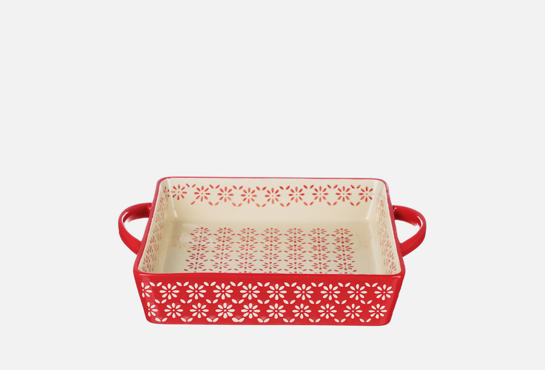 

Форма для запекания и сервировки BY, Красный, Красная 31,5 х 25,5 см 2400 мл