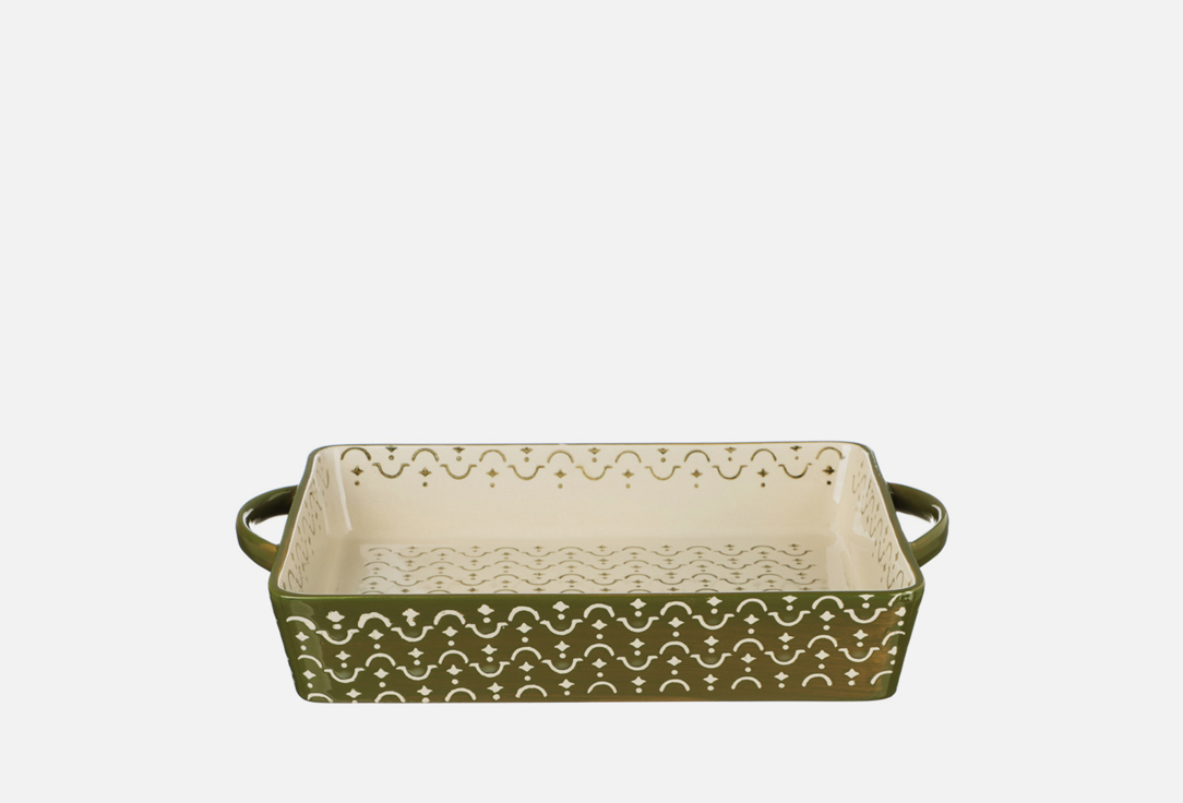 

Форма для запекания и сервировки BY, Зеленый, Зеленая 37 х 23,5 см 3000 мл