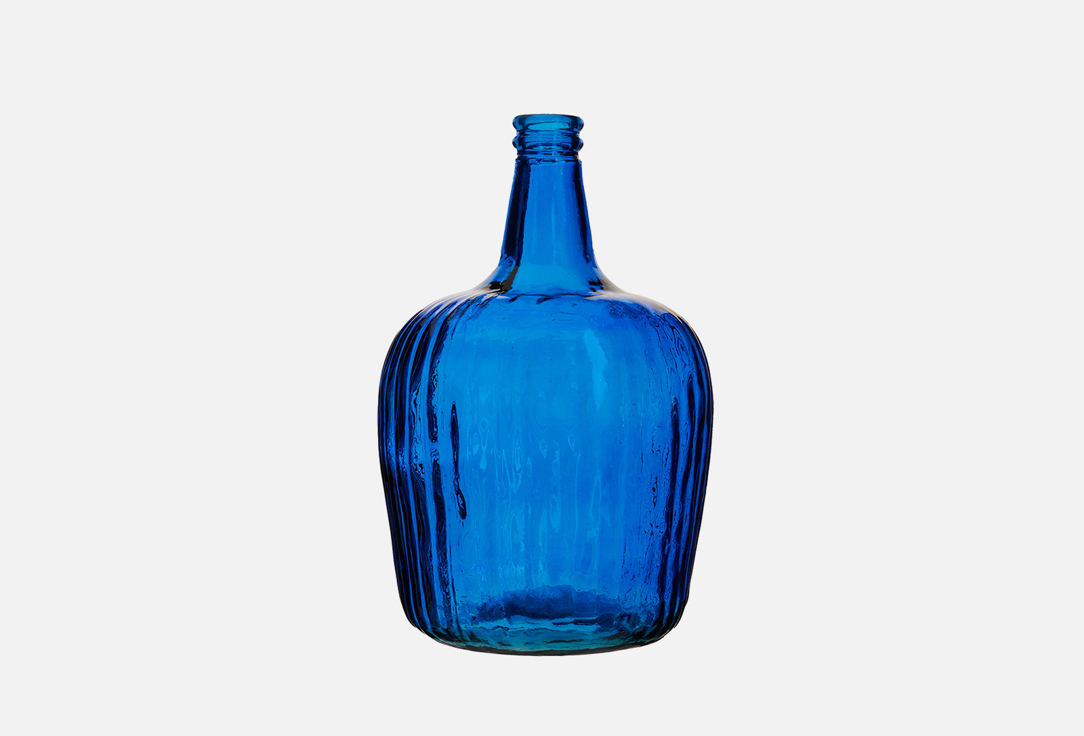 Ваза BY ARTSO 1 шт ваза размер h20см катушка серый стекло
