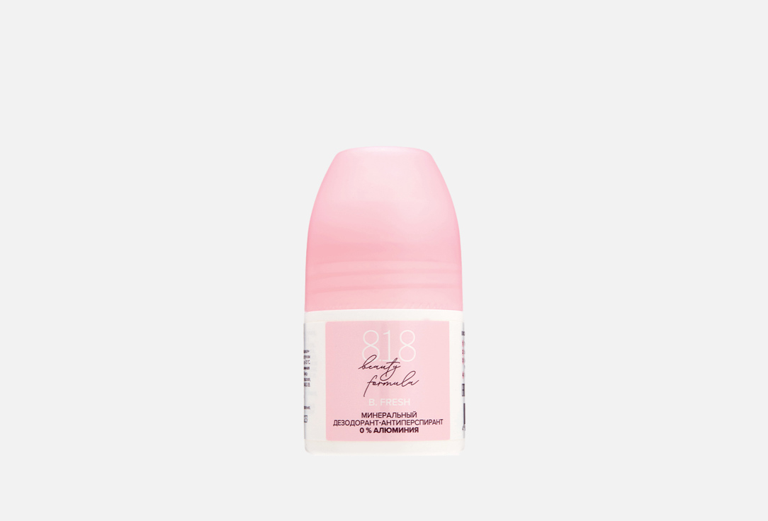 Минеральный дезодорант-антиперспирант 8.1.8 BEAUTY FORMULA Без солей алюминия 50 мл