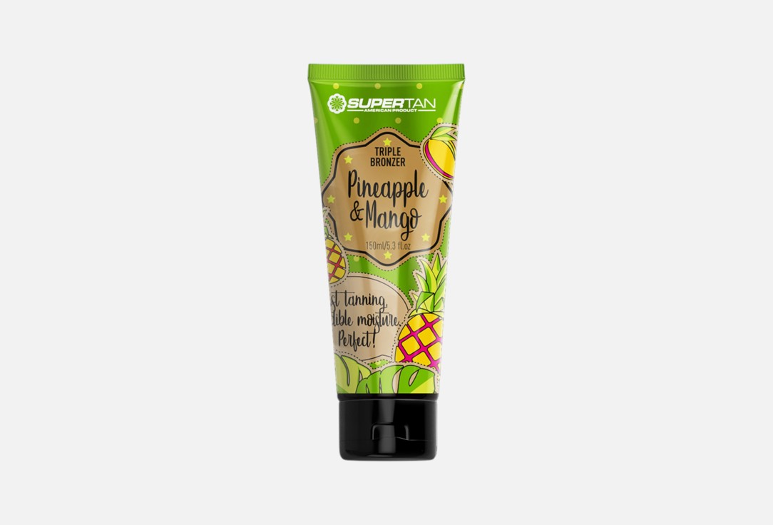 

Крем для загара в солярии SUPERTAN, Pineapple&Mango 150 мл