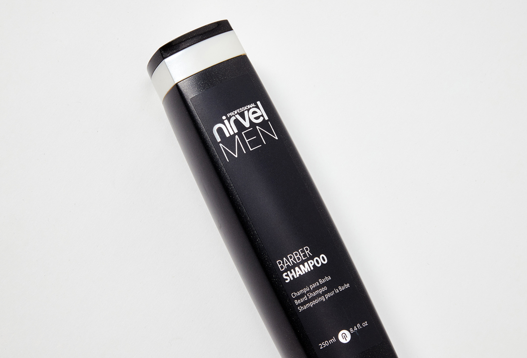 Шампунь для волос, бороды и усов Nirvel Professional Barber  