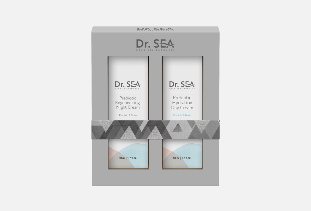 ПОДАРОЧНЫЙ НАБОР для ухода за кожей лица DR.SEA PREBIULLIN & BIOTIN POWERFUL ACTION 2 шт подарочный набор для ухода за кожей лица dr sea prebiullin