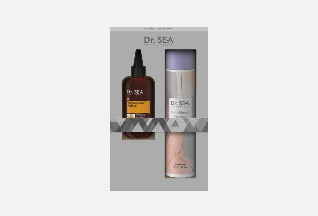 подарочный набор spa бизорюк ПОДАРОЧНЫЙ НАБОР: шампунь + масло для волос DR.SEA HOME SPA AND RELAX 2 шт