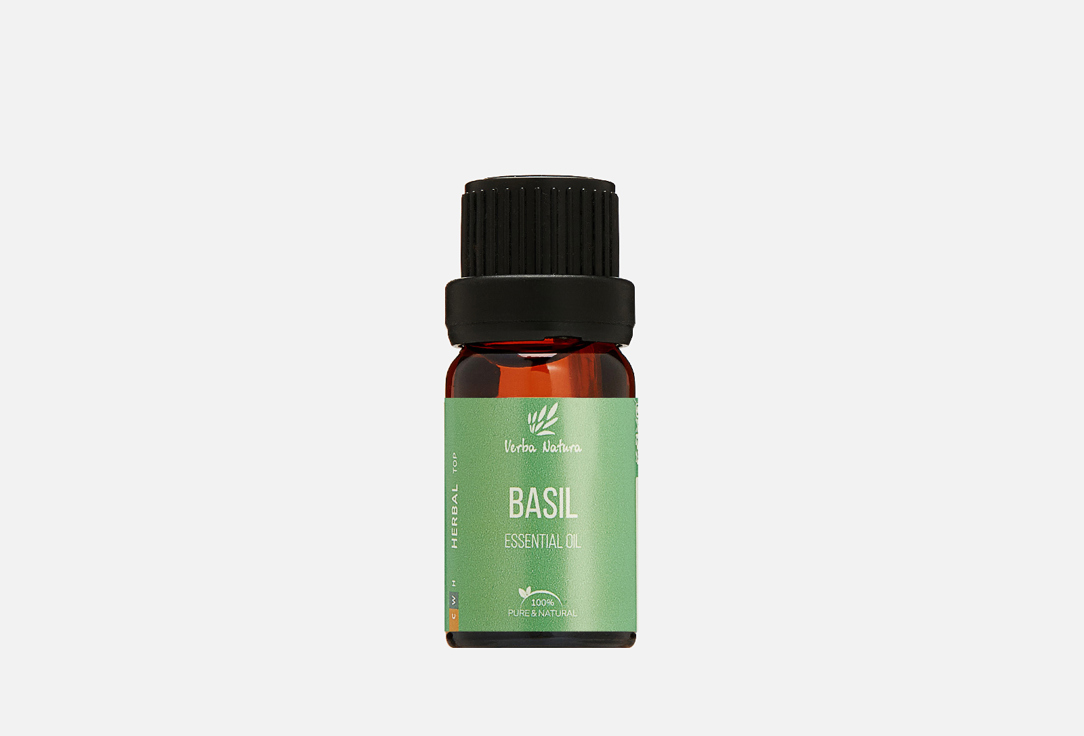 натуральное эфирное масло VERBA NATURA Базилик 10 мл эфирное масло базилик благородный 100% ocimum basilicum l oil 10мл