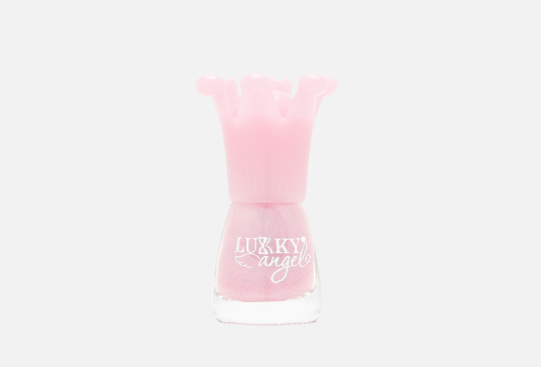 Лак для ногтей Lukky Nail polish розовый перламутр