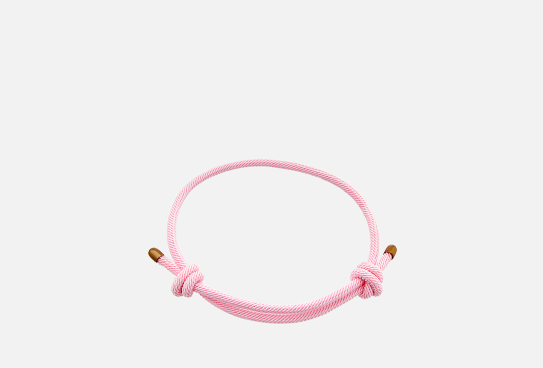 

браслет АХ, ЧУДЕСНО, Розовый узелок 1 шт