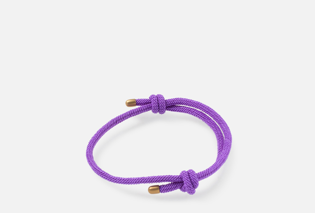 браслет Ах, чудесно Фиолетовый узелок 
