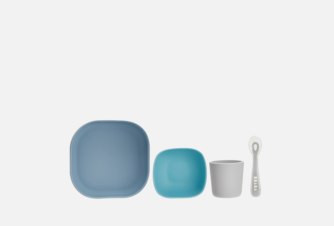 

Набор посуды BEABA, JUNGLE 4 шт