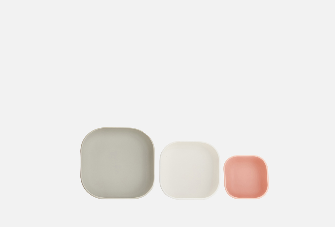 

Набор тарелок BEABA, GPINK 3 шт