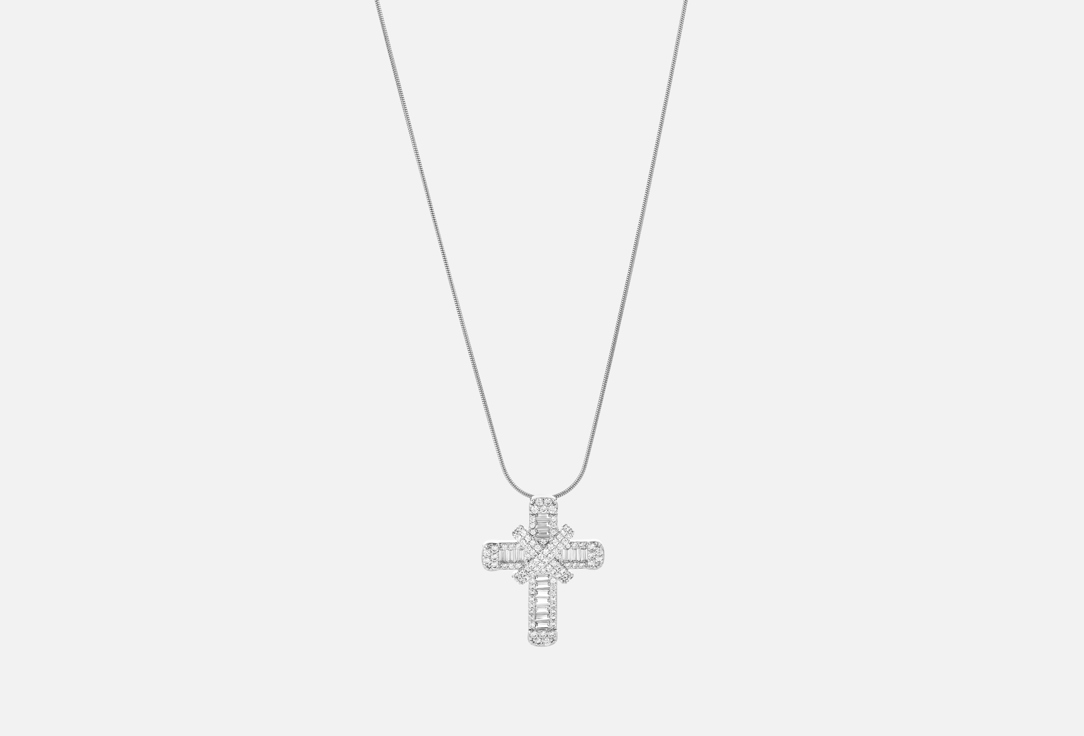 

подвеска АХ, ЧУДЕСНО, Совершенность серебристая 1 шт