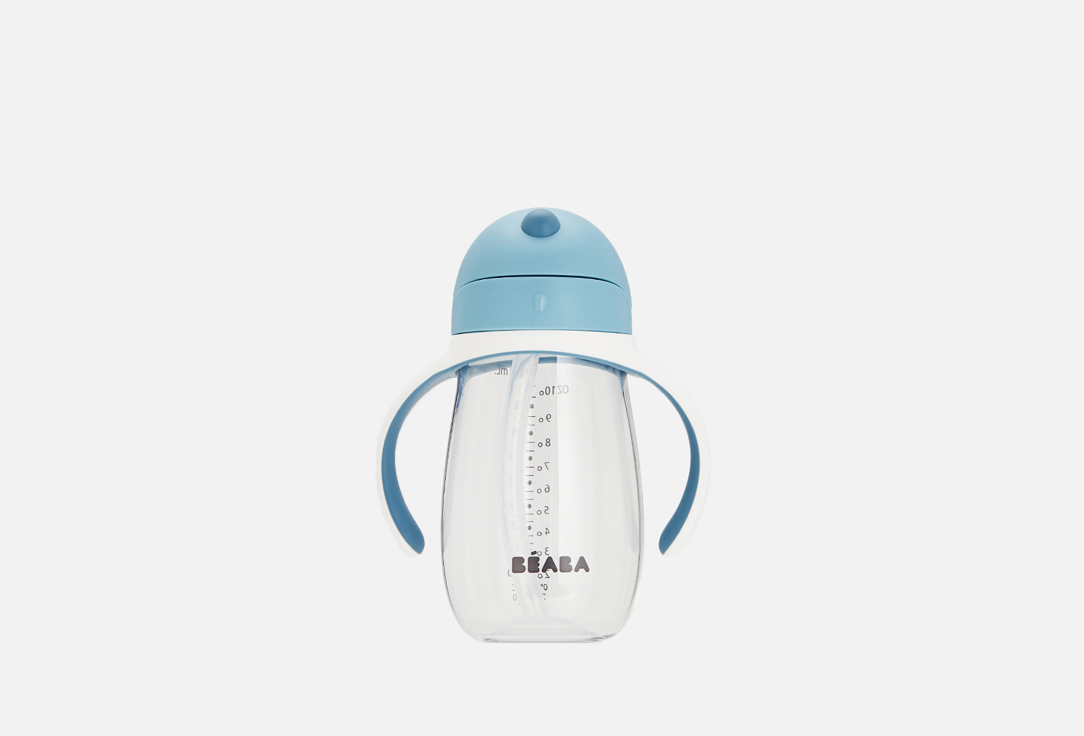 

Поильник с трубочкой BEABA, Голубой 1 шт