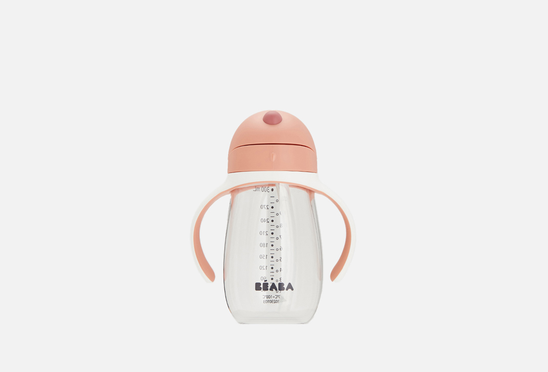 

Поильник с трубочкой BEABA, Розовый 1 шт