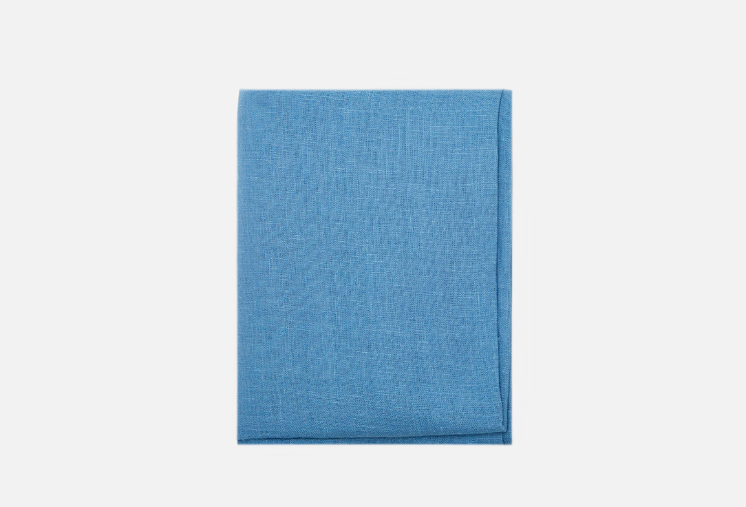 Скатерть KatShelomanov Textile Blue, softened linen 110х135 