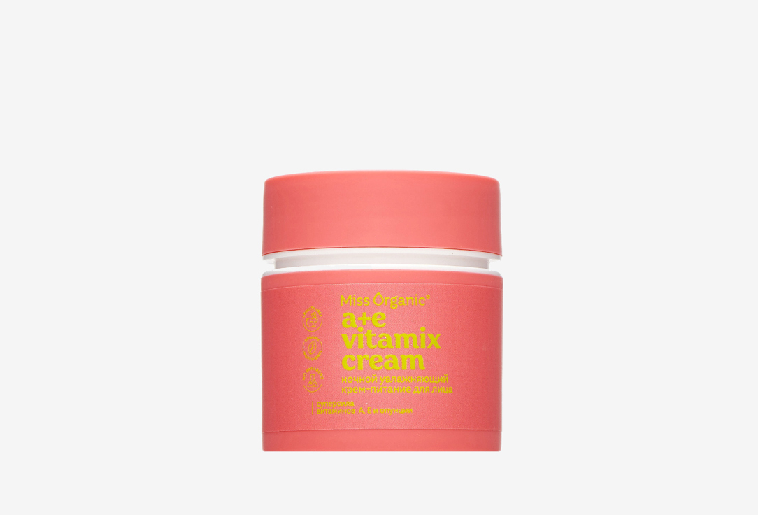 Изображение товара Крем-питание для лица Miss Organic Ночной увлажняющий А+E VITAMIX