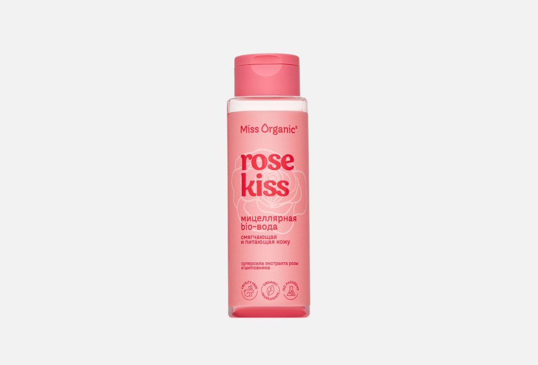 цена Мицеллярная био-вода MISS ORGANIC ROSE KISS 190 мл