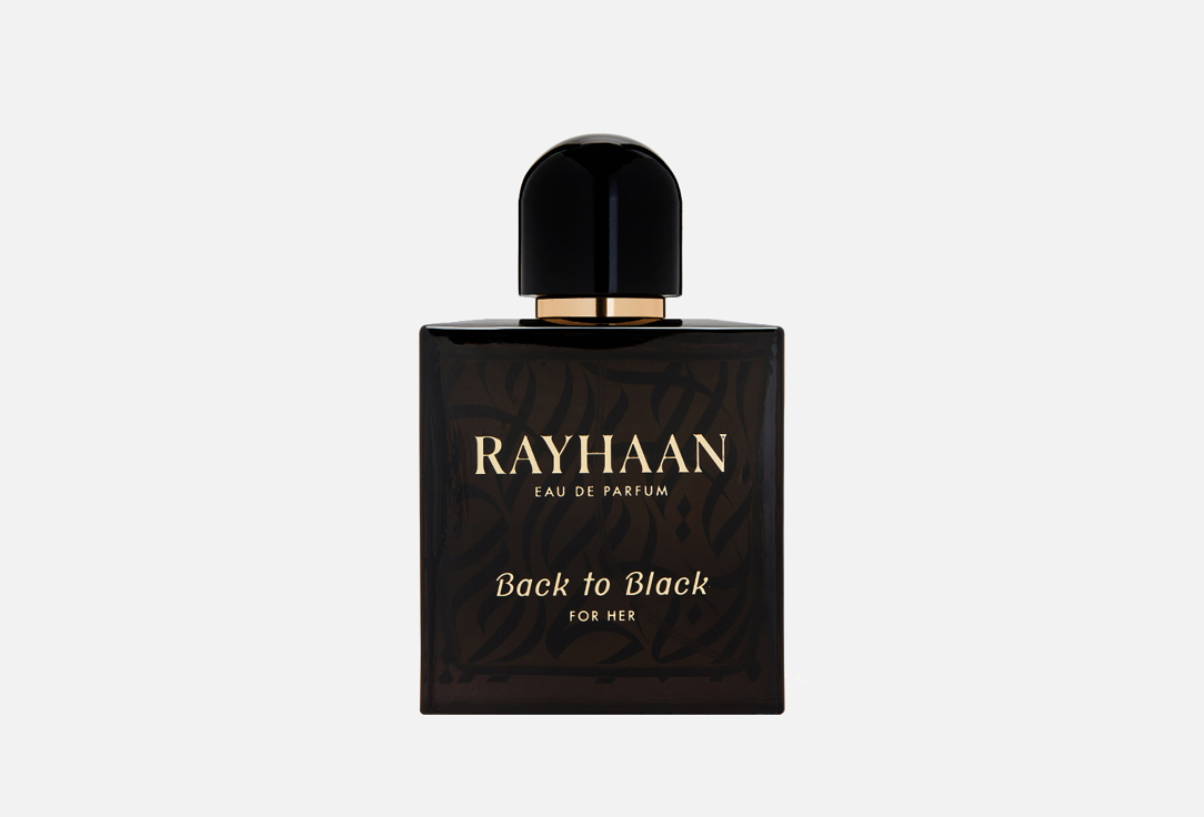 парфюмерная вода rayhaan the wood collection wood noir 100 мл Парфюмерная вода RAYHAAN The Color Collection Back to Black 100 мл