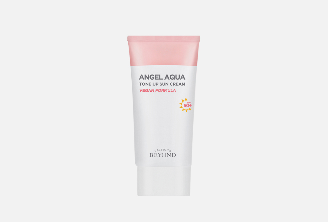 Солнцезащитный крем для лица SPF 50+ PASSION&BEYOND Angel Aqua Tone Up Sun Cream 50 мл