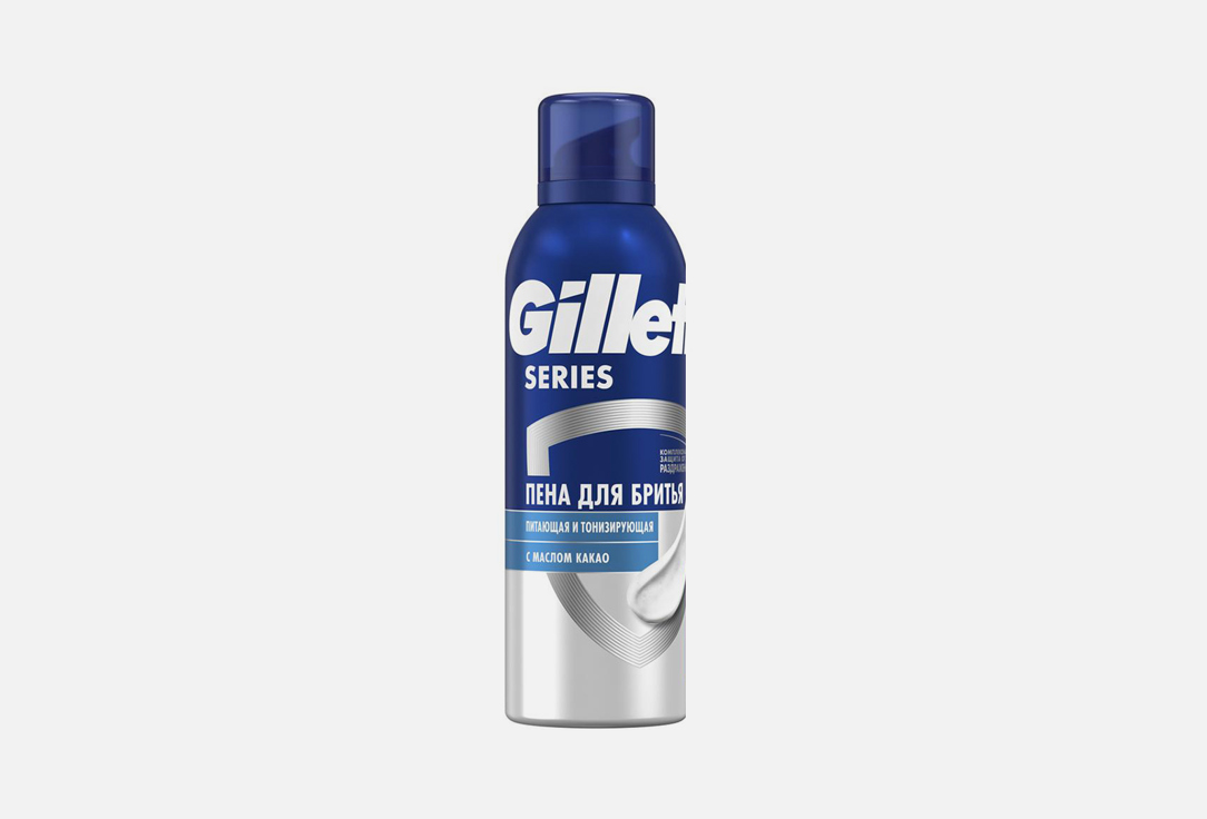 Пена для бритья  Gillette nourishing & toning 