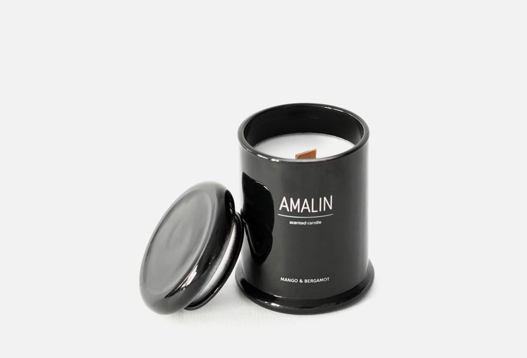 

Ароматическая свеча AMALIN, Белый, Mango & Bergamot 200 мл