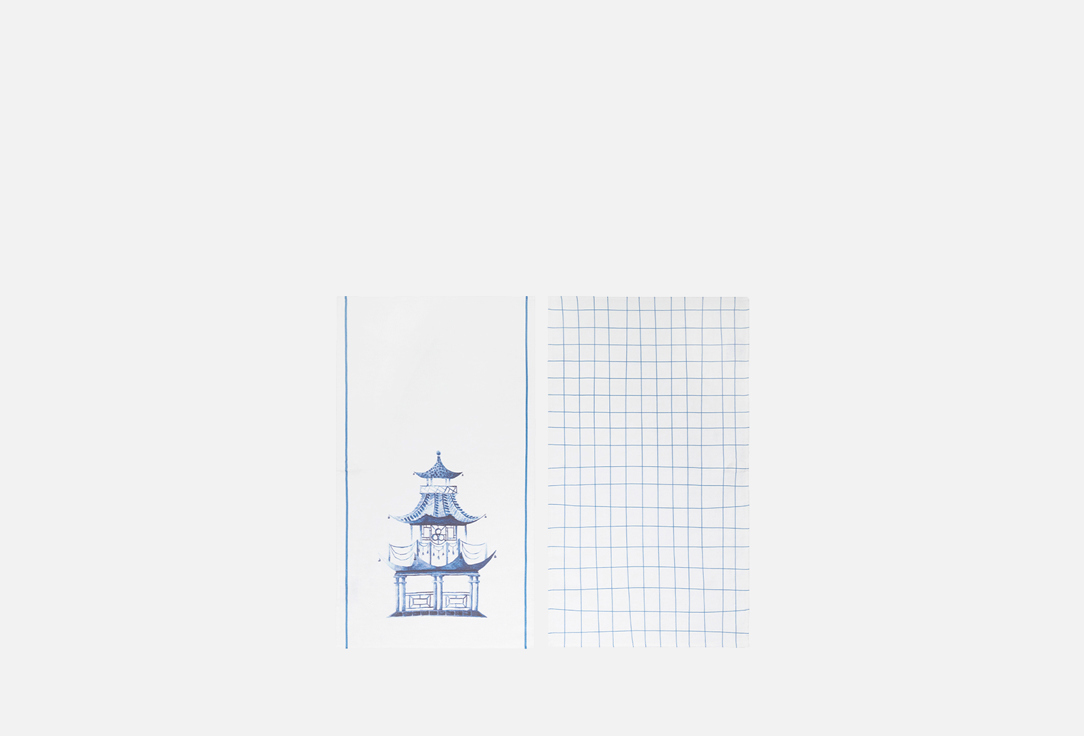 

Набор столовых полотенец BELLEHOME, Принт, Пагода 40х70 2 шт