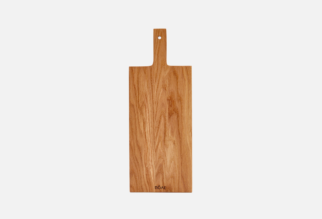 Доска разделочная с ручкой малая ПОЛЕ Oak cutting board 1 шт доска разделочная прямоугольная малая мрамор