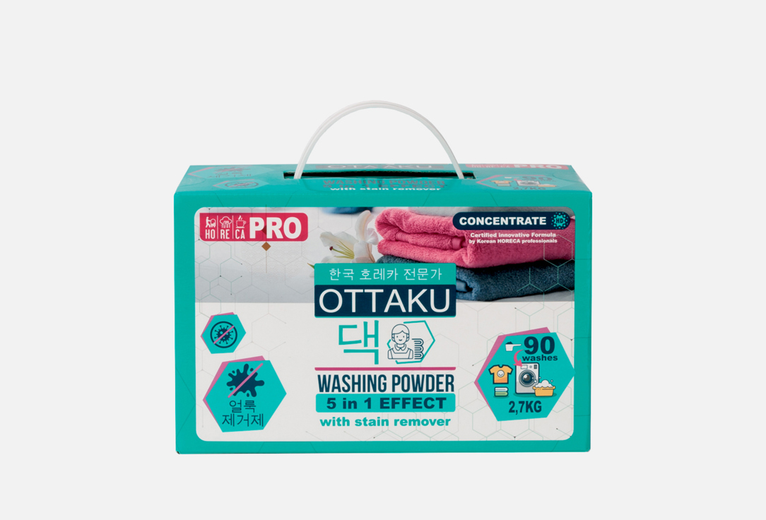 

Порошок для стирки OTTAKU, 5in1 EFFECT 2700 г