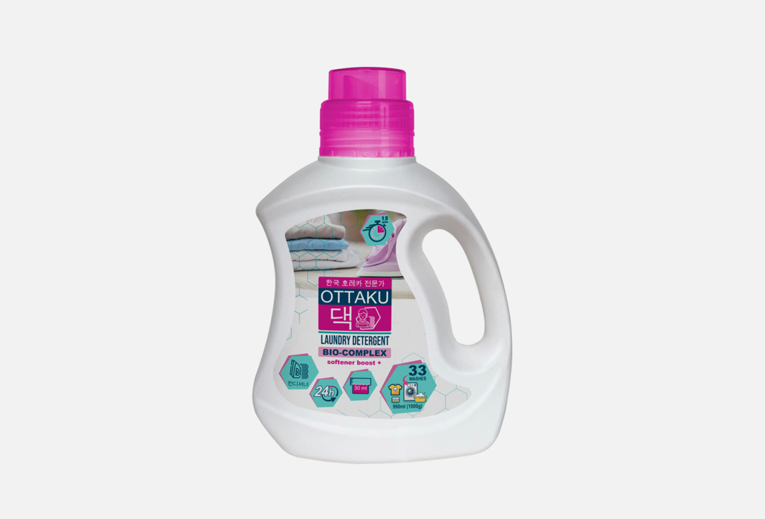 Изображение товара гель для стирки универсальный с кондиционером OTTAKU BIO-COMPLEX